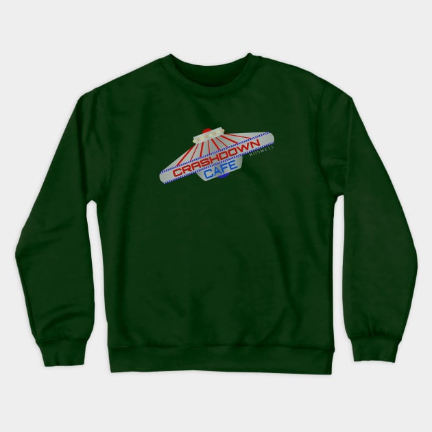 Crashdown Cafe Crewneck Sweatshirt by Nazonian